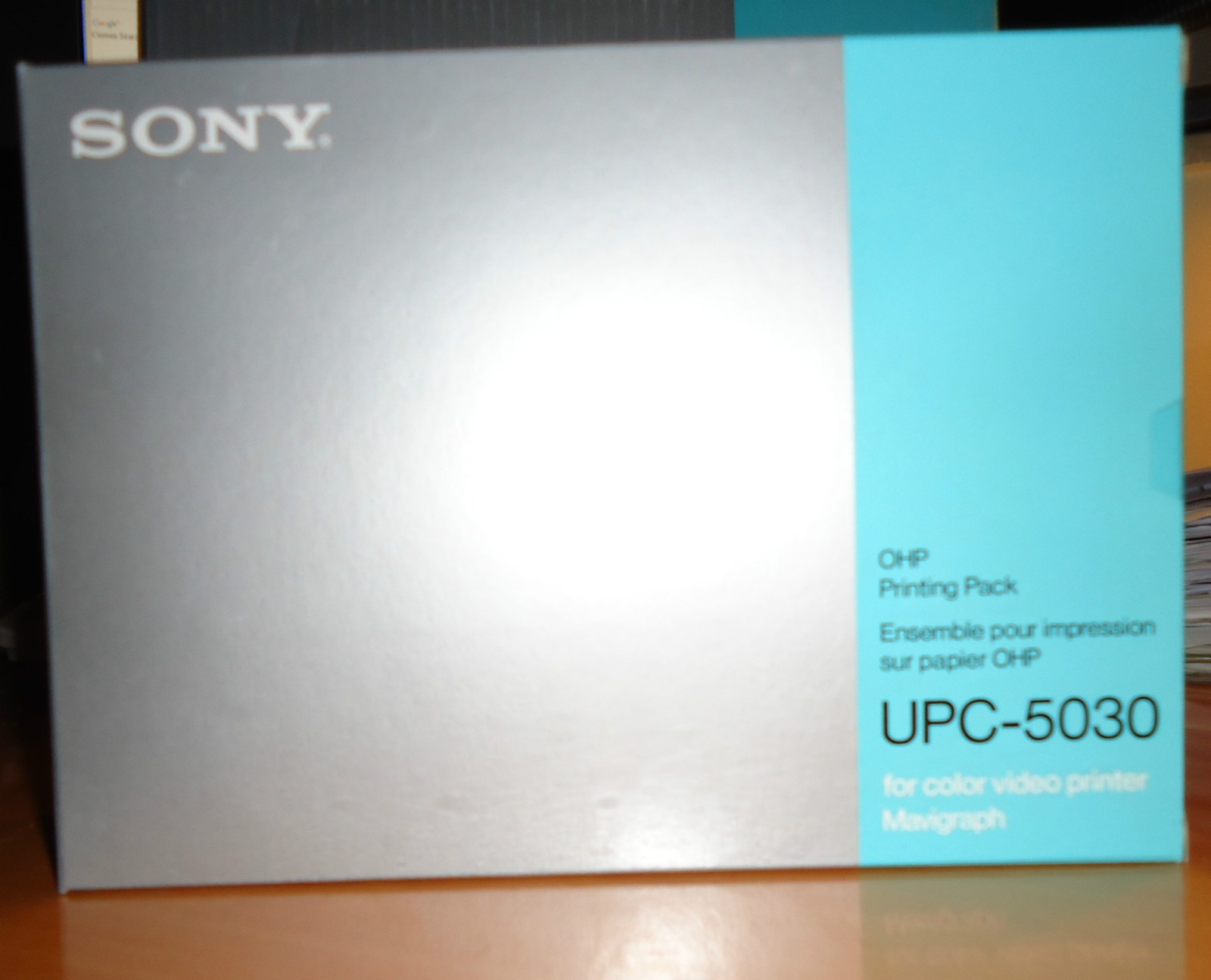 LOT OF 2x SONY UPC-5030 OHP COLOR PRINTING PACKS (50 PRINTS PER PACK)  = N E W =
