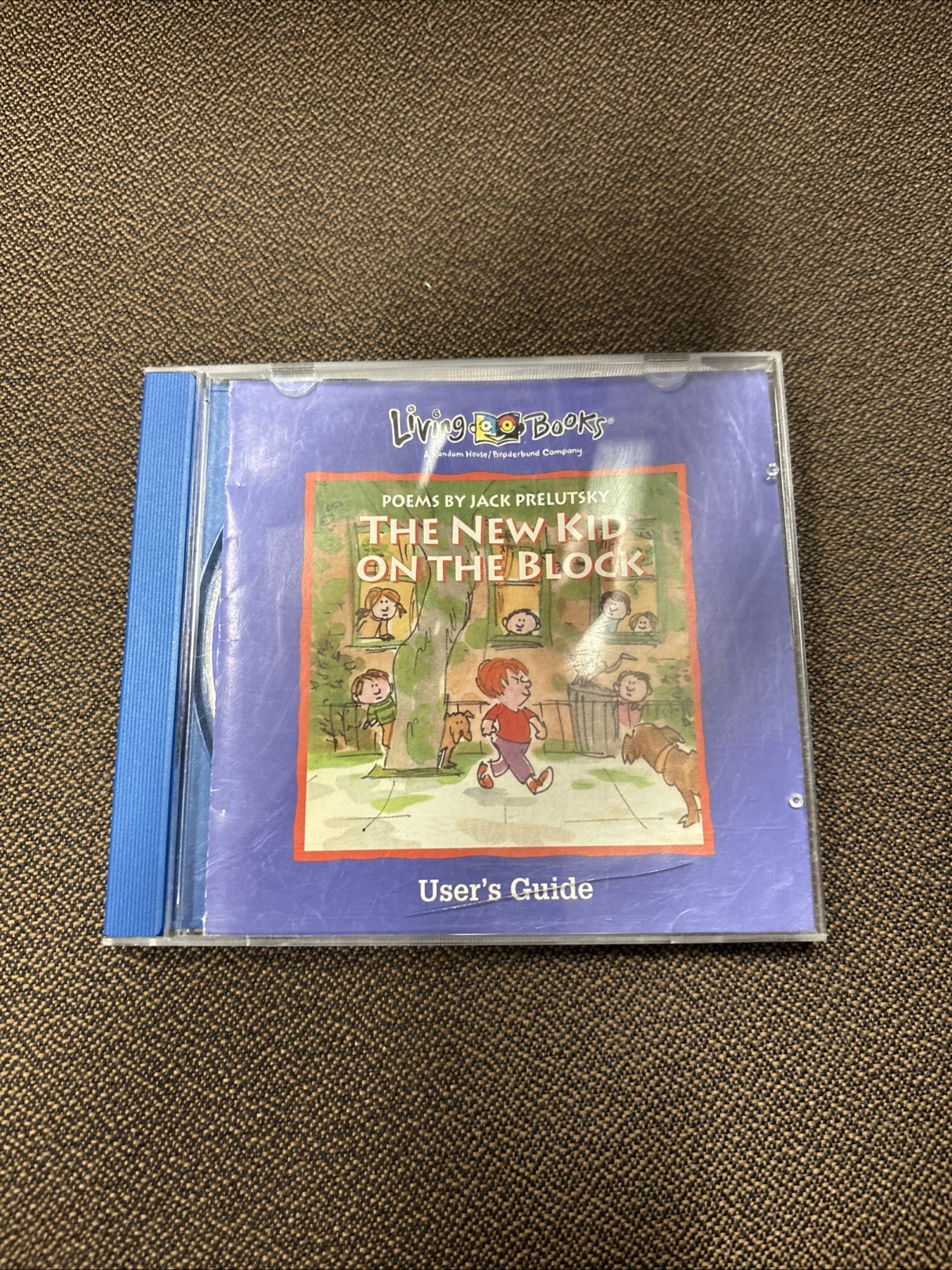 VINTAGE Living Books: Poems by Jack Prelutsky The New Kid on the Block CD-ROM