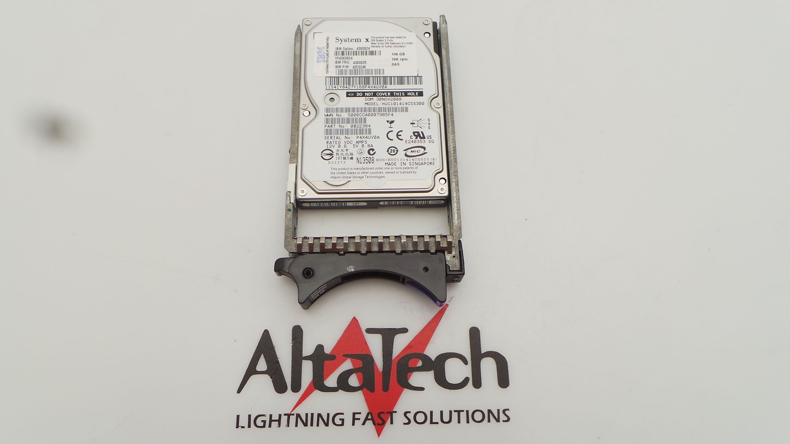 IBM 43X0825 146GB HDD Hard Drive 10K RPM SAS 2.5"
