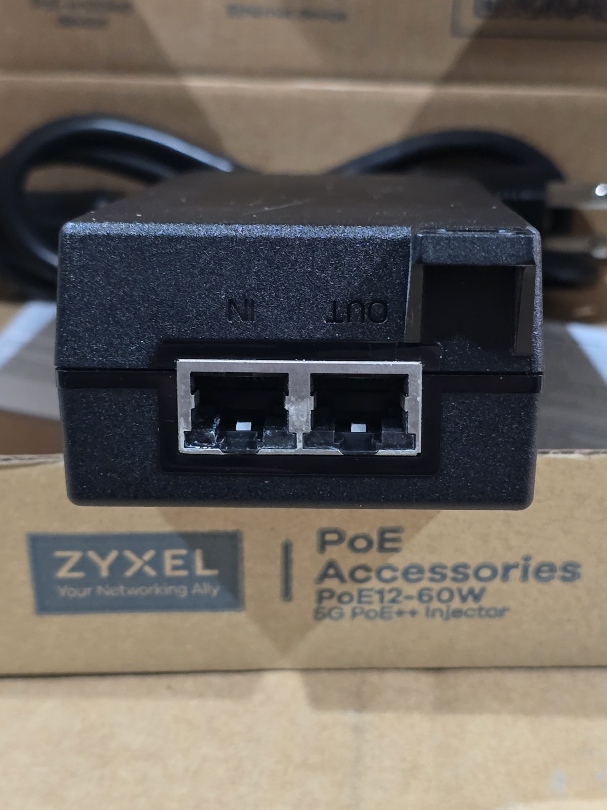 ZYXEL 5G PoE++ Injector POE12-60W