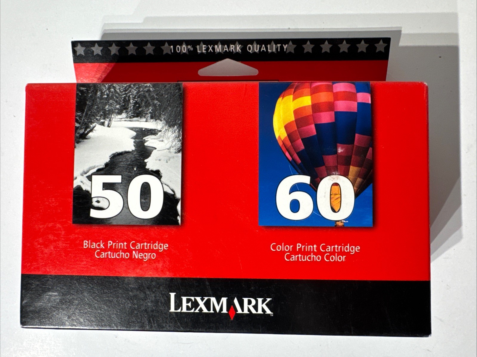 GENUINE LEXMARK 50 & 60 COMBO PACK New, Sealed