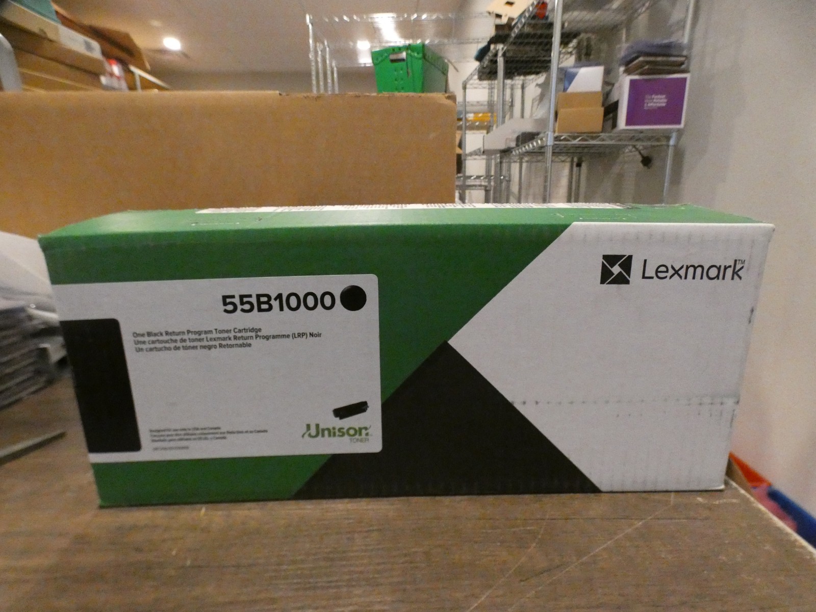 Lexmark 55B1000 Return Program Laser Toner Cartridge (Black)