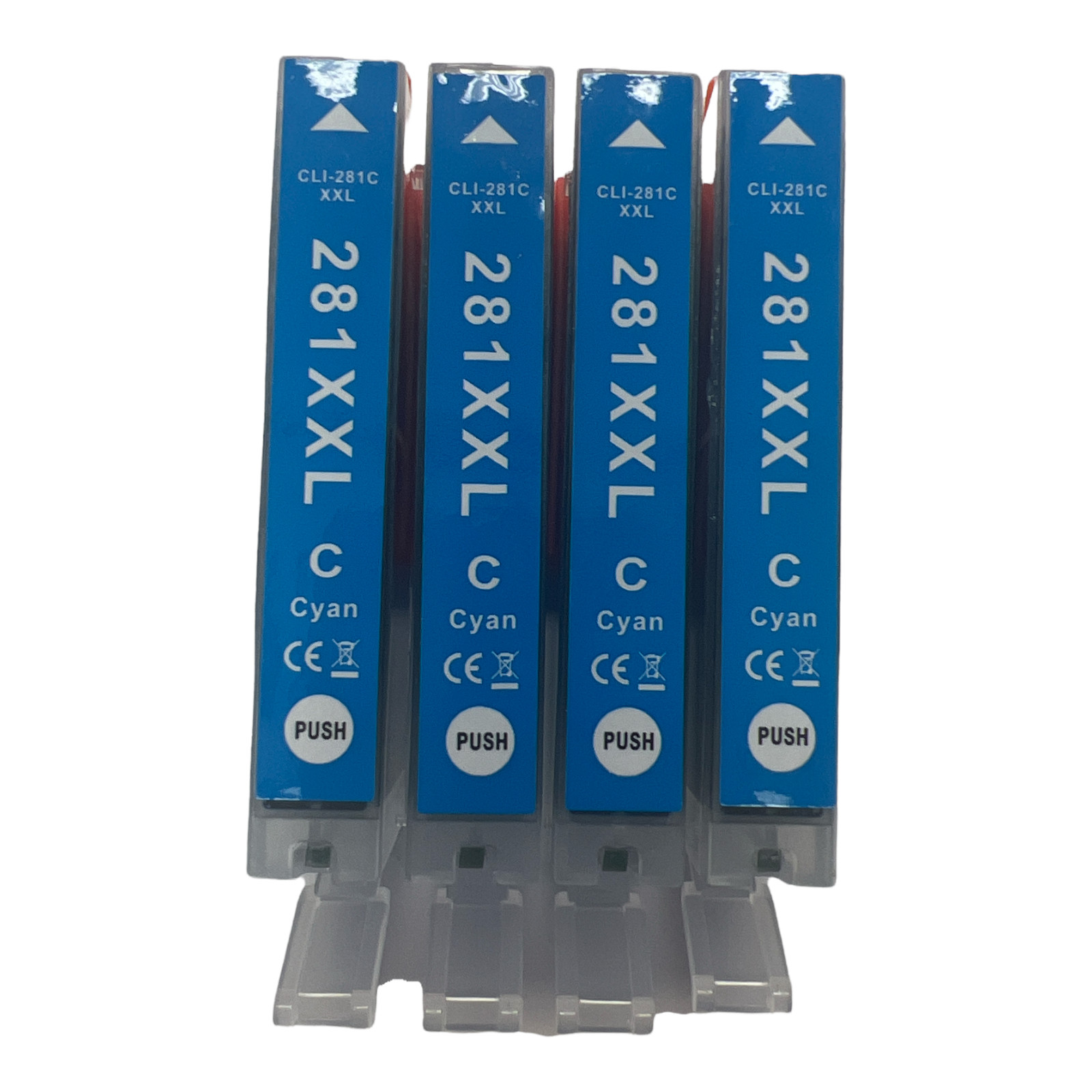 4pk CLI-281XXL Cyan Ink Cartridge for Canon Pixma TS8120 TR8520 TS9520 TS9521