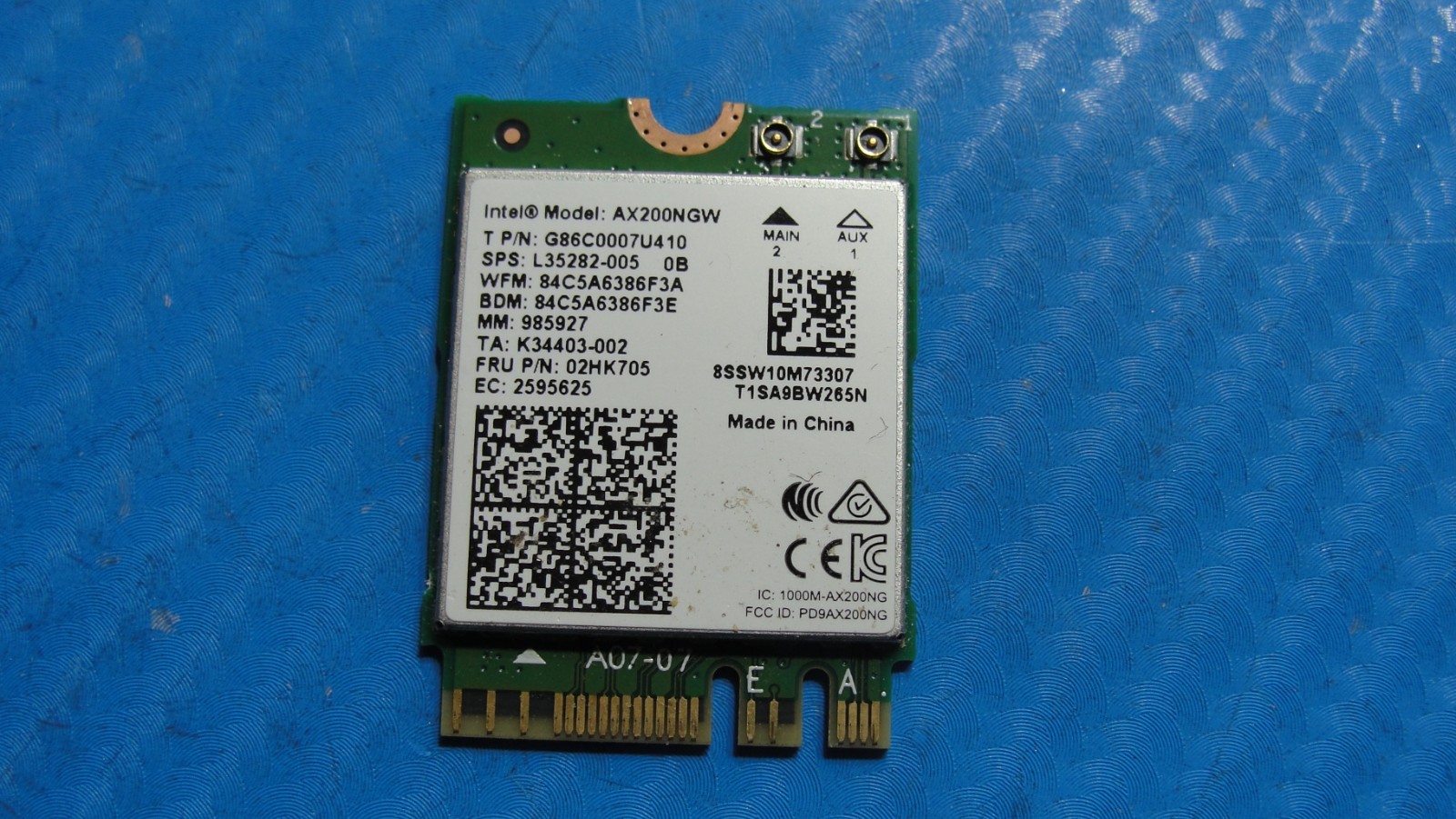HP EliteBook 840 G6 14" Genuine WiFi Wireless Card AX200NGW L35282-005 02HK705