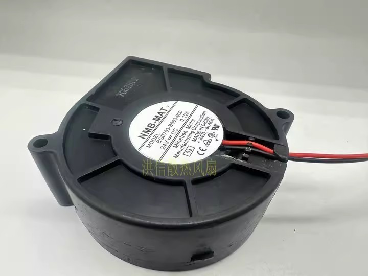 1PCS BG0703-B053-000 NMB Fan 7530 24V 7cm/CM Blower Silent Turbine Fan