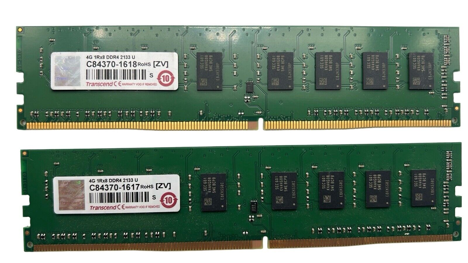 Transcend 8GB (2x4GB) RAM PC4-17000 DDR4-2133P SDRAM C84370-1618