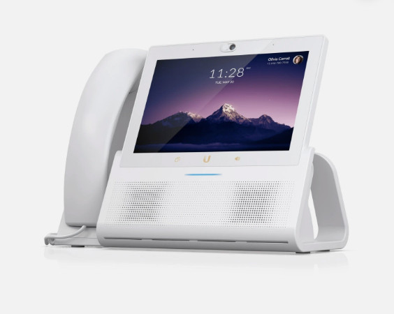 Ubiquiti Networks UTP-TOUCHMAX-WHITE Touch Max Premium Desktop VOIP Phone