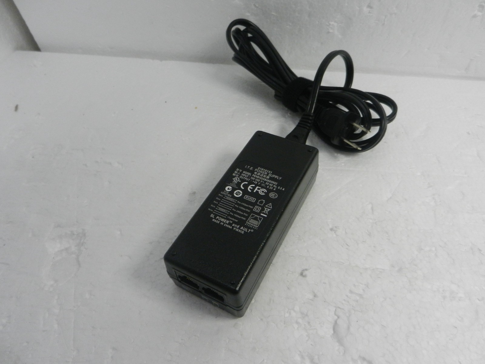Genuine I.T.E Mitel PoE AC Power Supply Adapter 48V 51015131 51301151