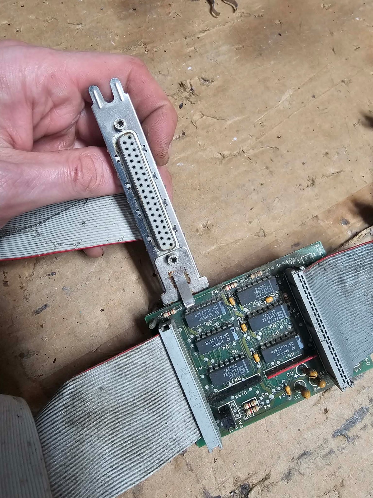 Rare Vintage Sysgen PSA-1060 External Floppy Drive Interface Adapter IBM PS/2