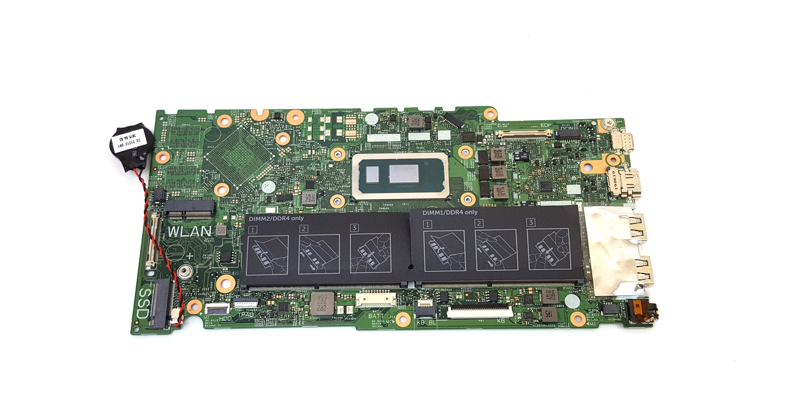 Dell Inspiron 15 5582 Laptop Motherboard i7-8565U 1.80GHz 5CVNM 05CVNM CN-05CVNM