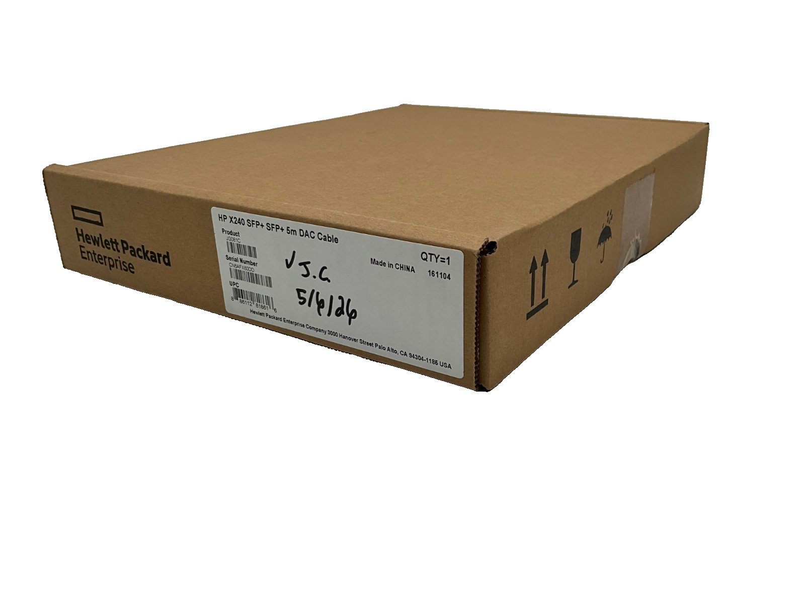 NEW HP  JG081C compatible 10GBase-CU SFP+ to SFP+ direct attach CABLE