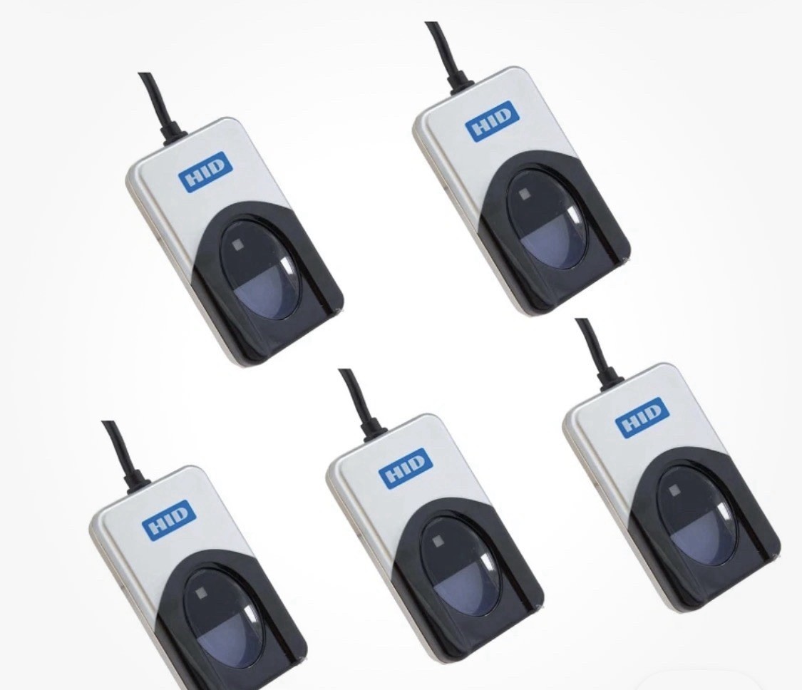 HID DigitalPersona URU4500, Fingerprint Reader, Pack of 5