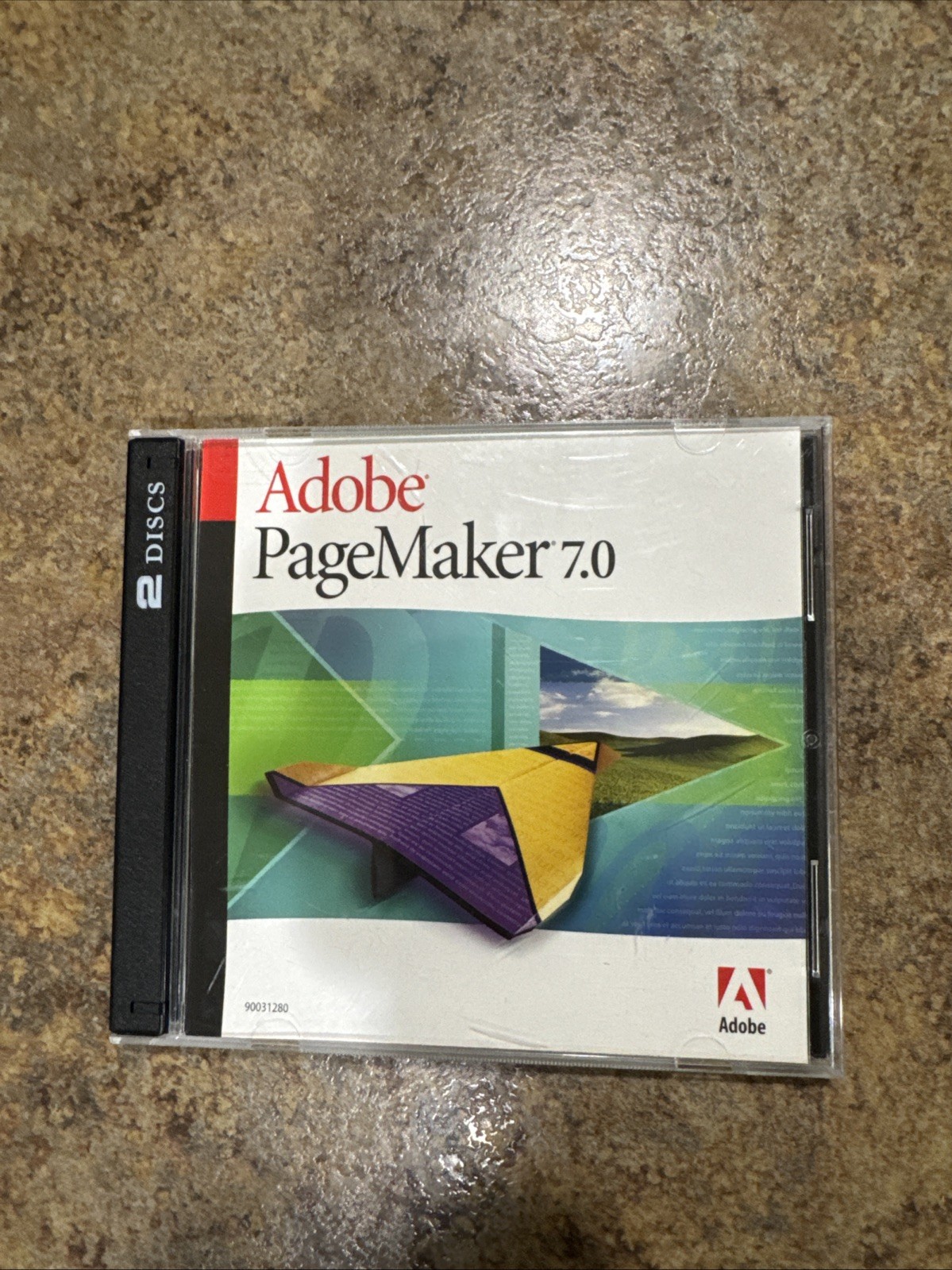 Adobe PageMaker 7.0 for Windows/Mac 2 Disc Set Windows Upgrade with Serial #