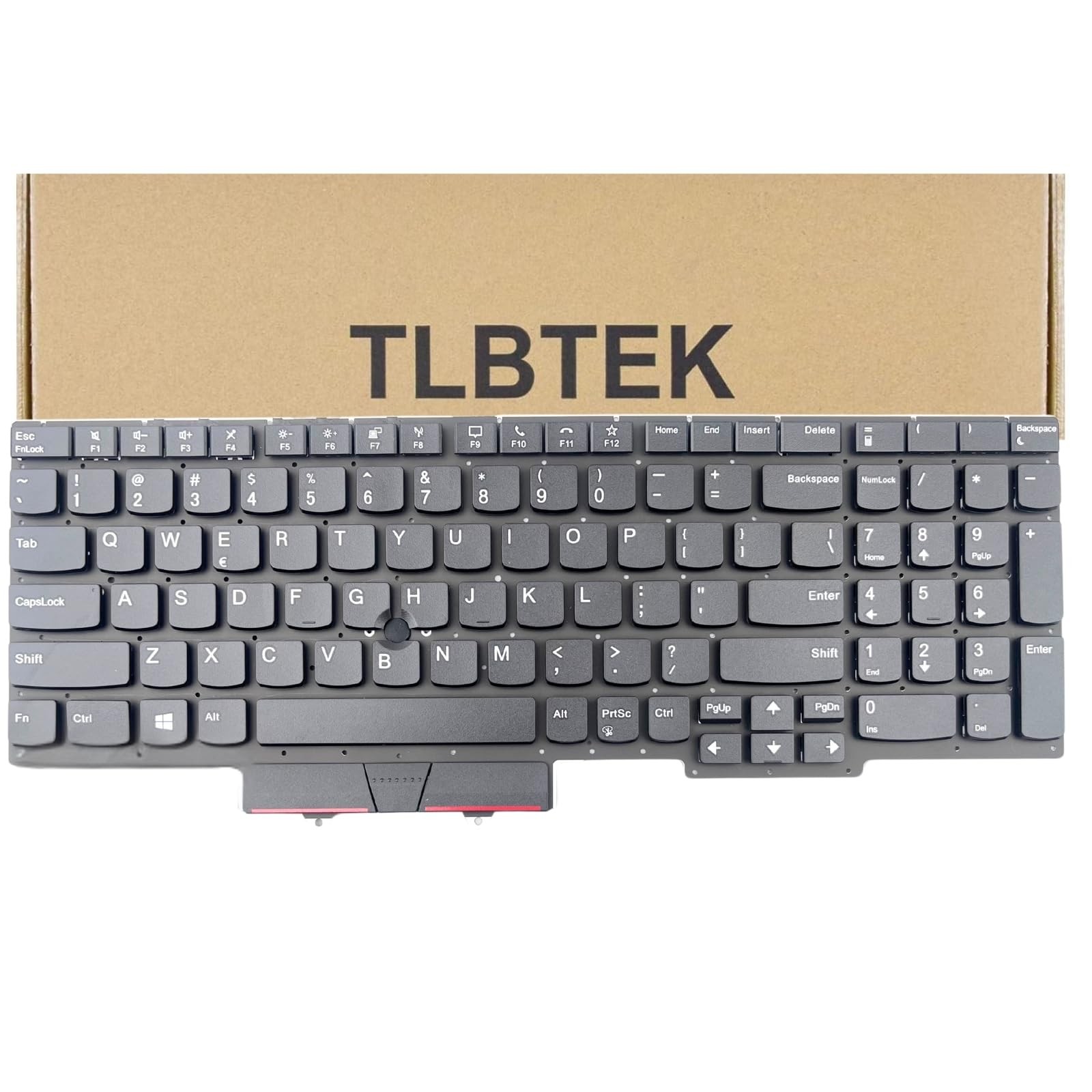 Keyboard Replacement Compatible with Lenovo IBM Thinkpad E15 2019 Gen 1 20RD ...