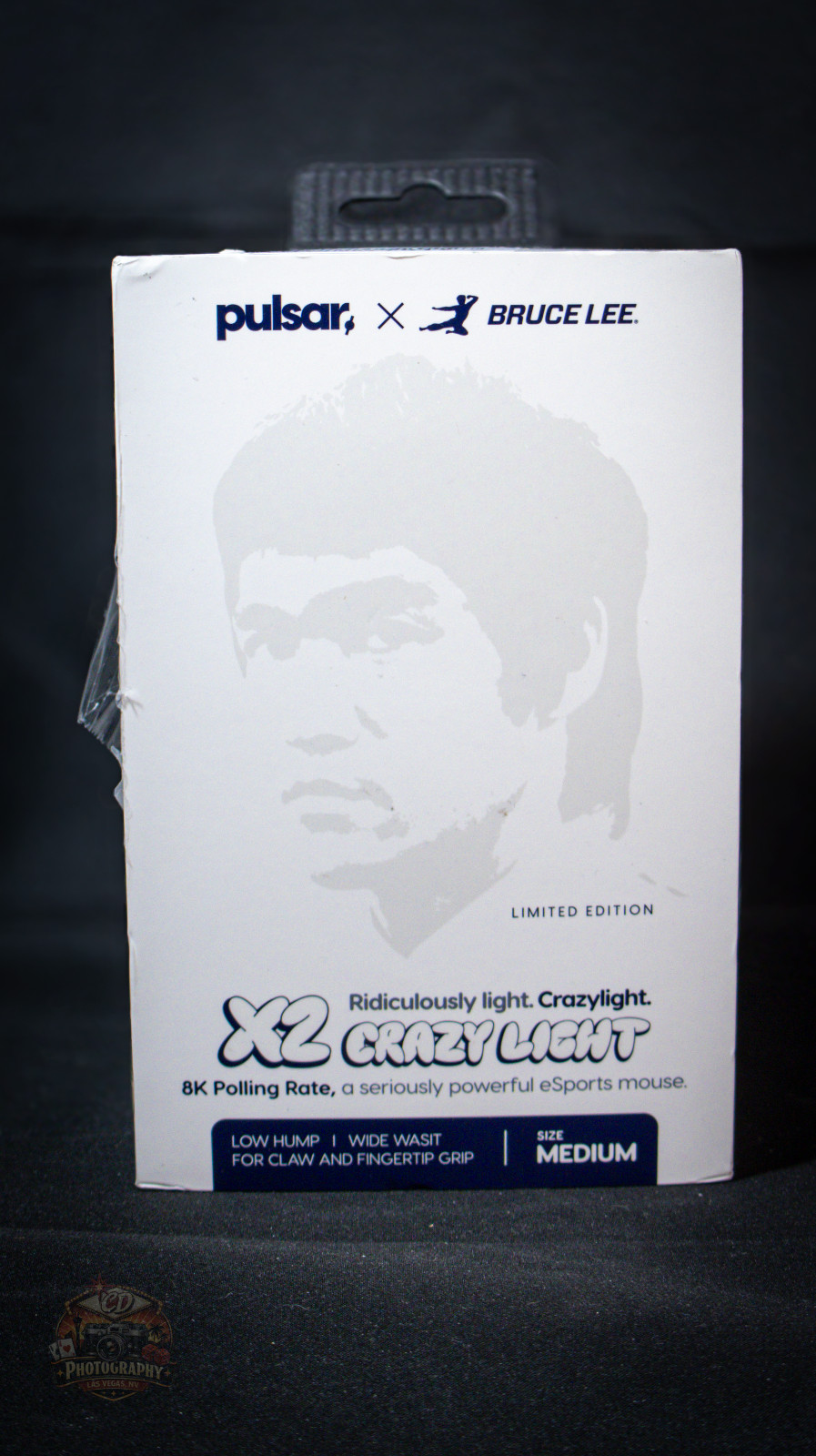 Pulsar X2 CrazyLight Bruce Lee 85th Edition Medium Wireless Gaming Mouse