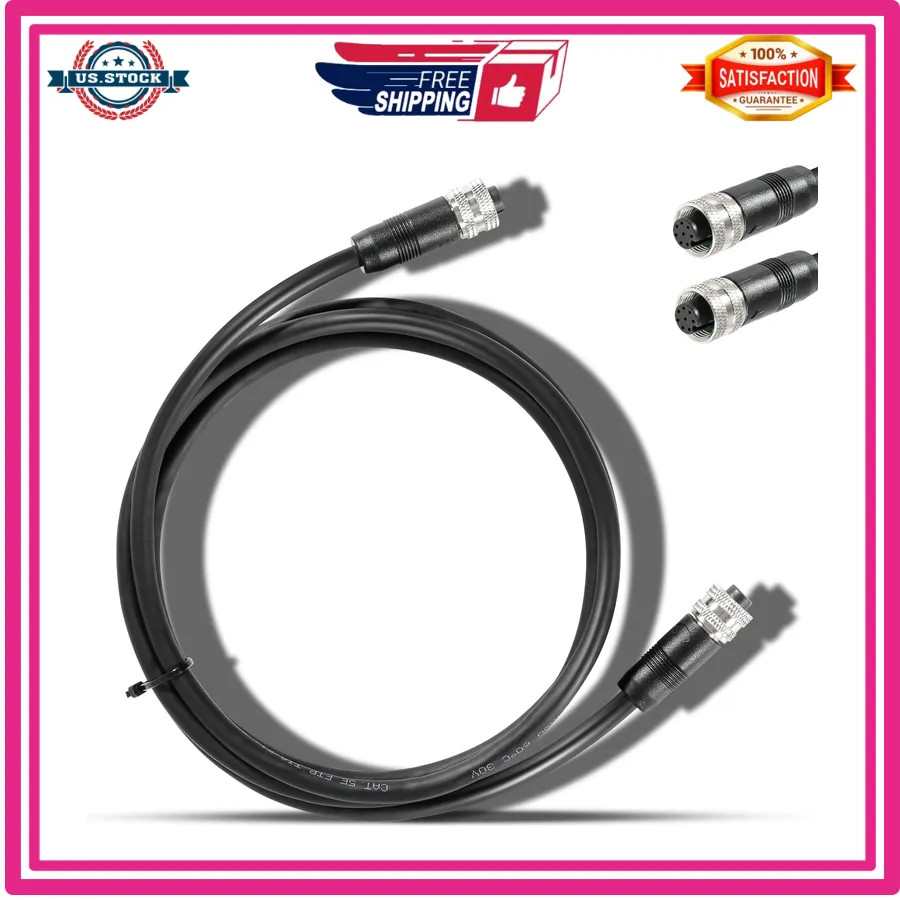 5ft Ethernet Cable 720073-6 for Humminbird Helix APEX SOLIX Onix Fish Finders