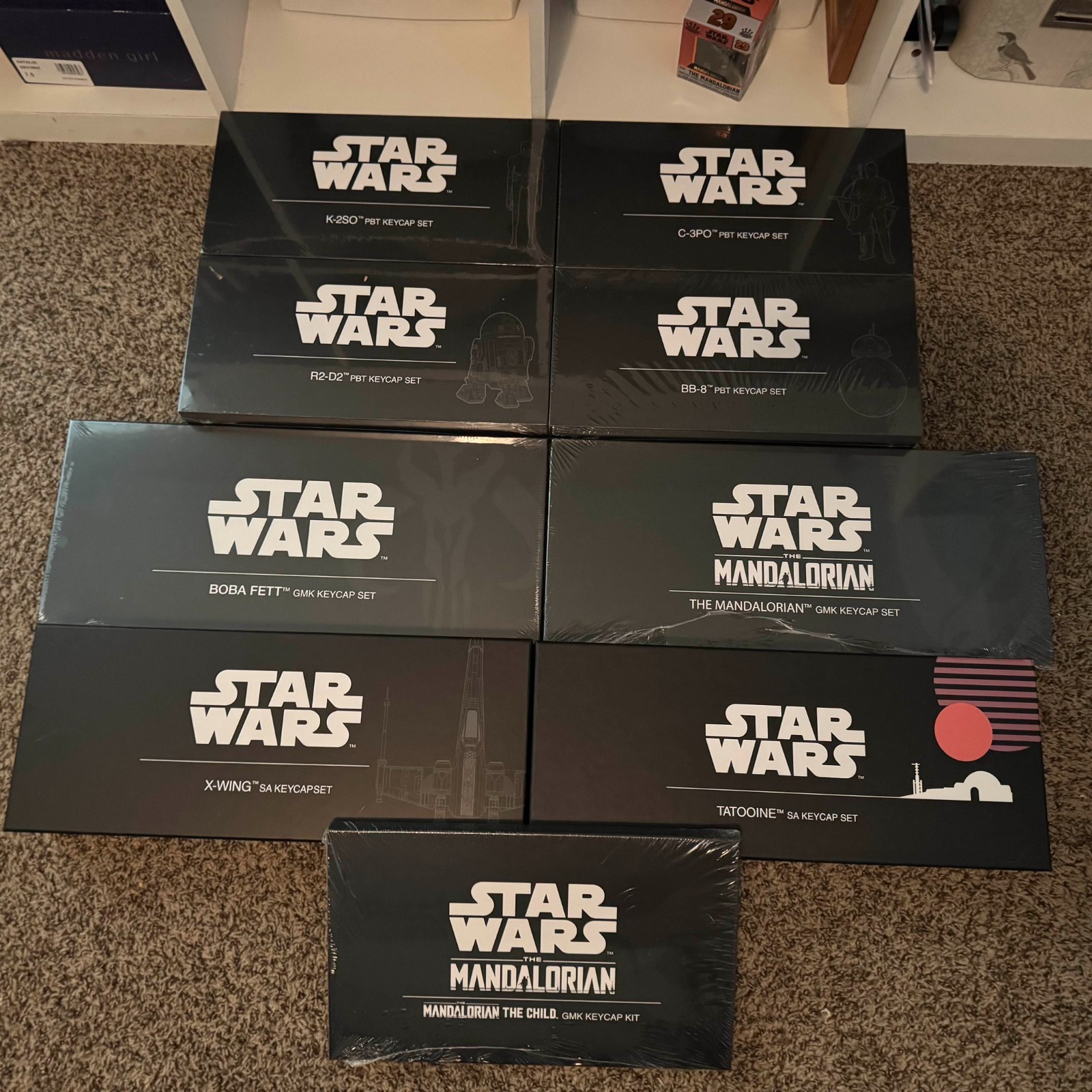 STAR WARS NOVELKEYS GMK/SA MX KEYCAP COLLECTION (ALL NEW/NEVER OPENED)