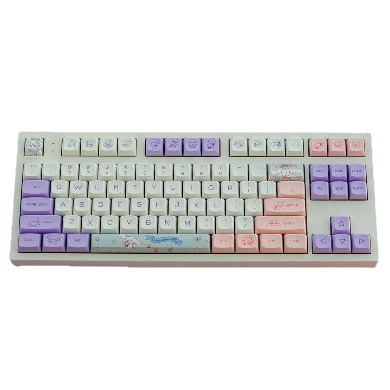 GMK Copy Cinnamoroll babyCinnamoroll Keycap XDA Profile PBT 149pcs/set