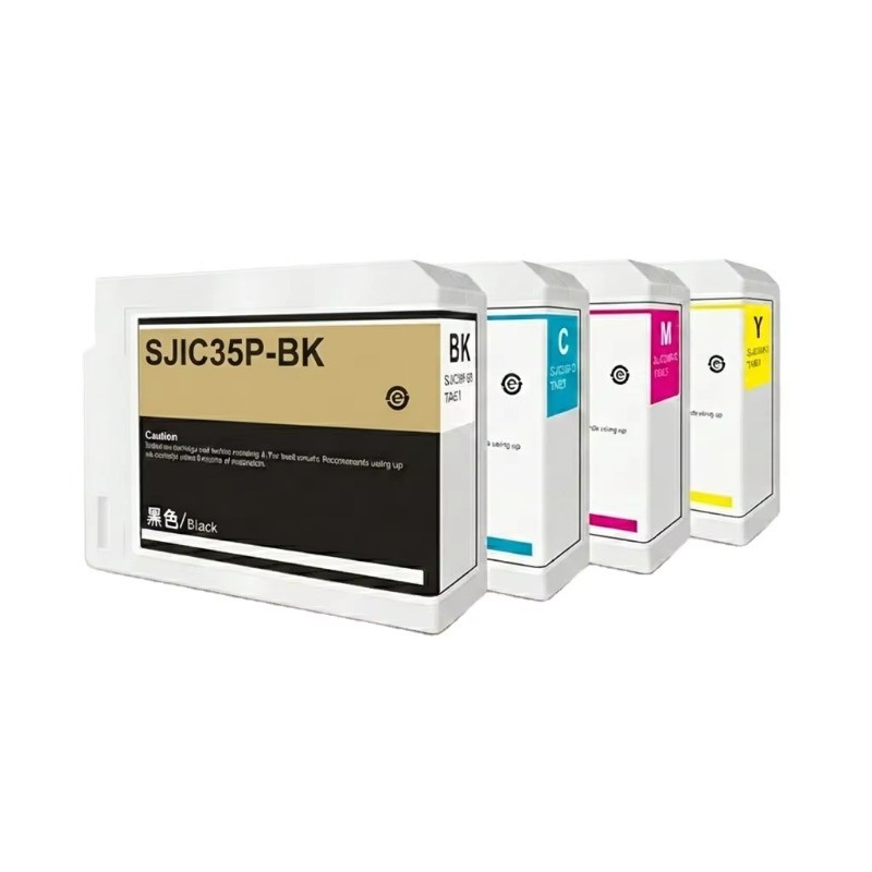 4X80ml SJIC35P Compatible Ink Cartridges with Ink & Chip for CW-C6000 C6500