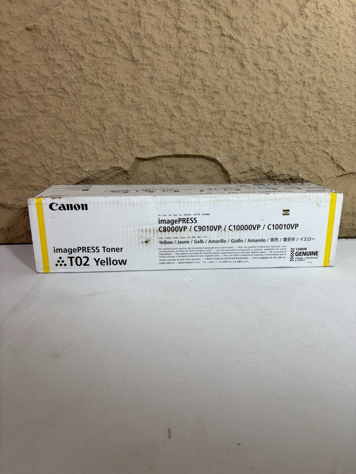 Genuine Canon T02 Yellow imagePRESS Toner Cartridge 8532B001[AA]