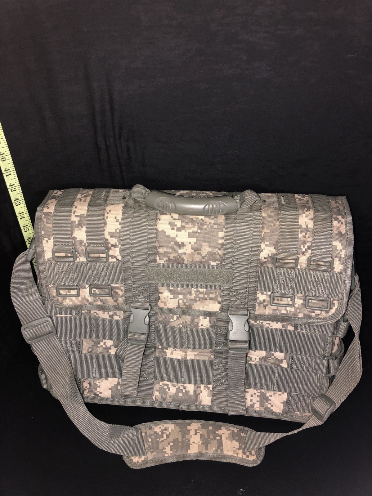 Code Alpha Digital Camo Messenger Bag With Separate Laptop Storage Bag 