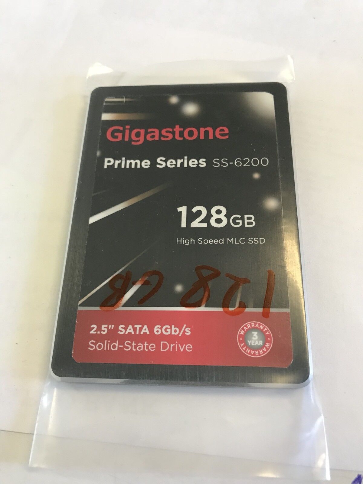 Gigastone Prime Series 128GB SSD SS-6200 Solid State Drive High Speed 560MBs MLC