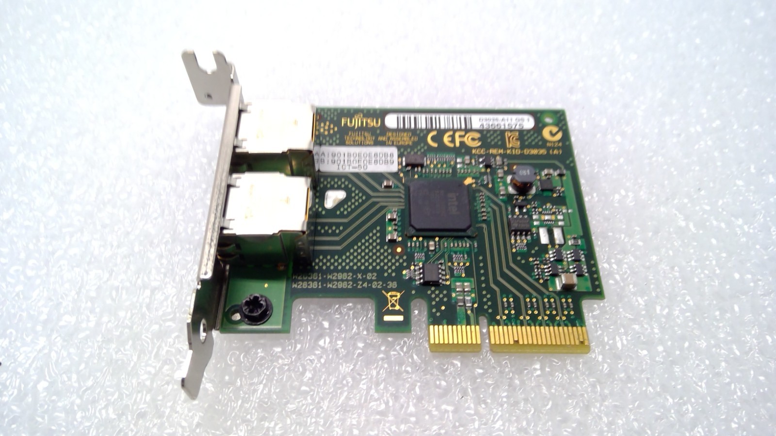 Fujitsu D3035-A11 Dual-Port  PCIe x4 Gigabit Ethernet Card intel i350 Low Profil