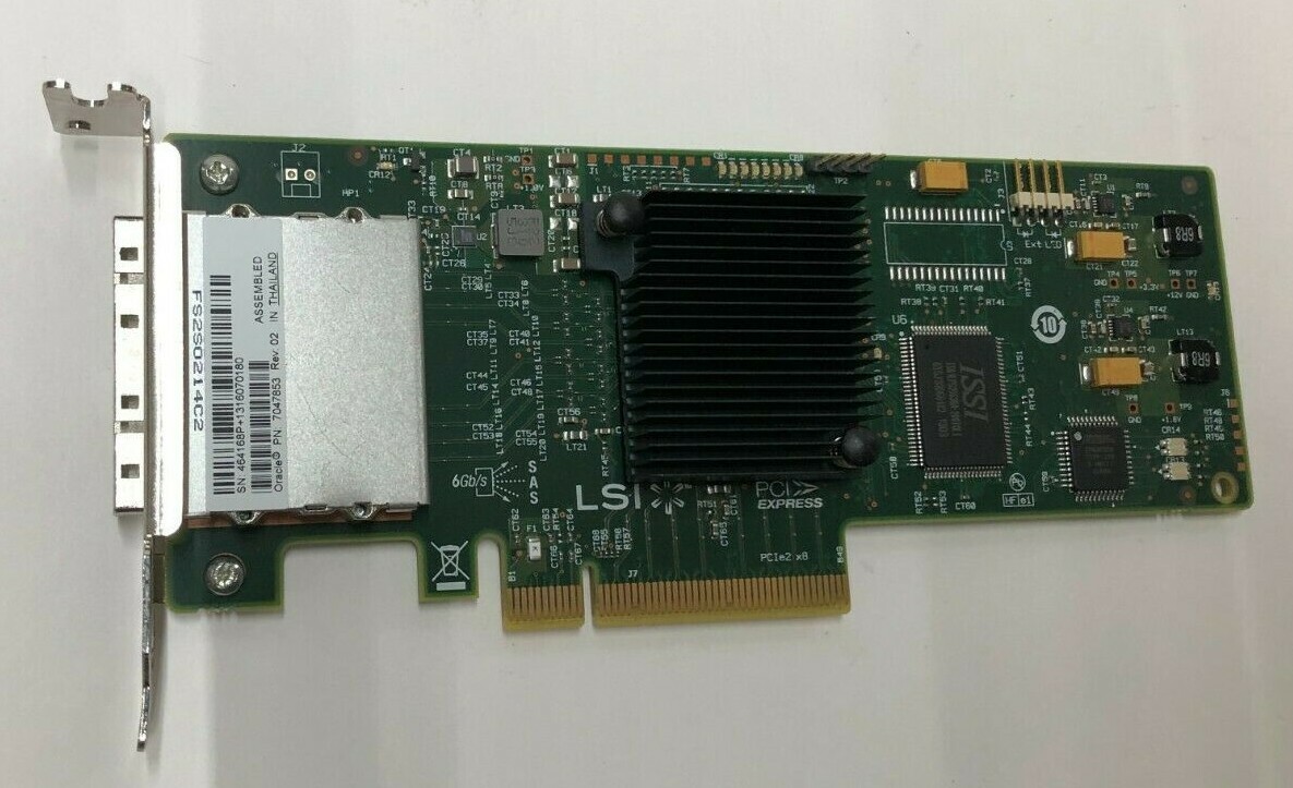 Sun Oracle 7047853 Dual Port 6GB SAS 6Gb/s PCI-E Host Bus Adapter SAS9200-8e