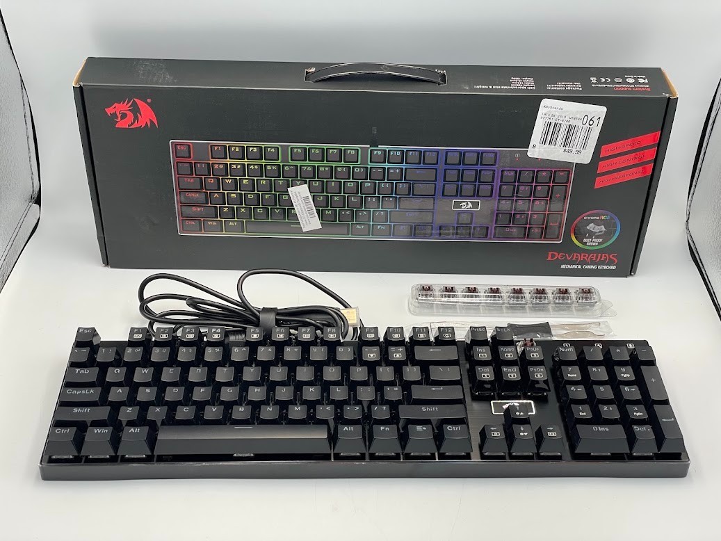 Redragon Devarajas MCK556 RGB Mechanical Gaming Keyboard (Black)