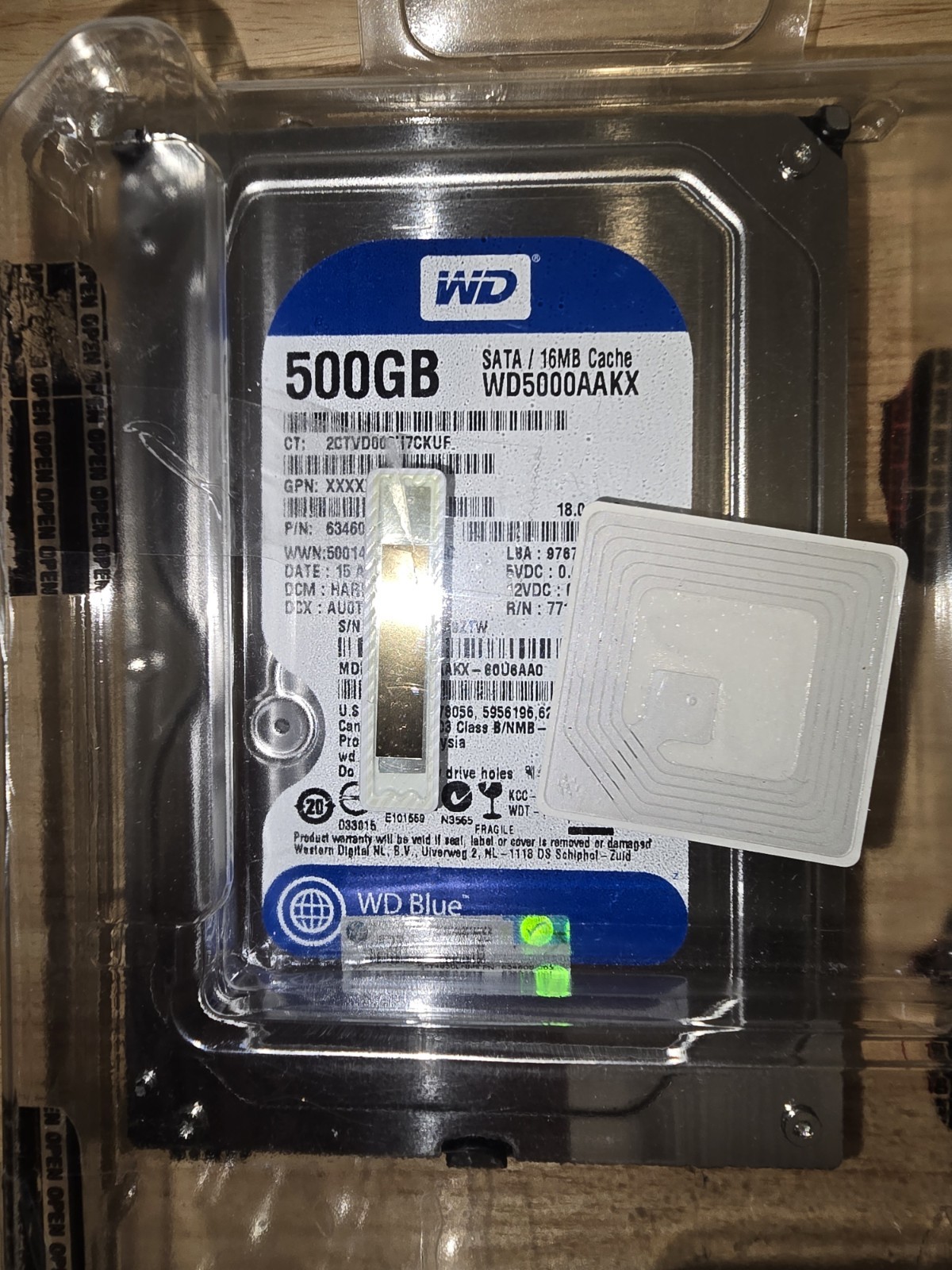 WD5000AAKX Western Digital 500GB HDD SATA 3.5" Hard Disk