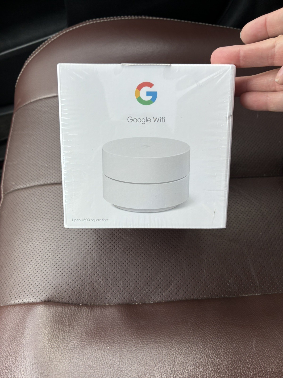 Google WiFi AC1200 2x2 MU-MIMO Dual Band WiFi Point -Snow, Beamforming, Sealed