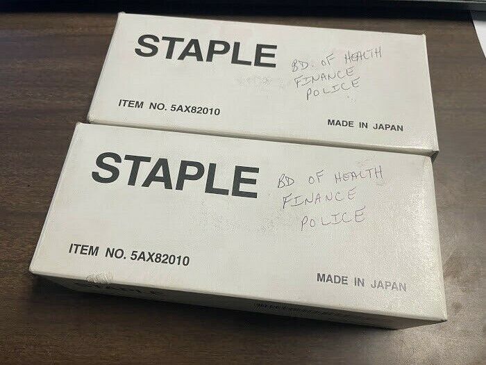 (2 PACK) 2 Boxes 5AX82010 KYOCERA MITA KM-2550 STAPLE