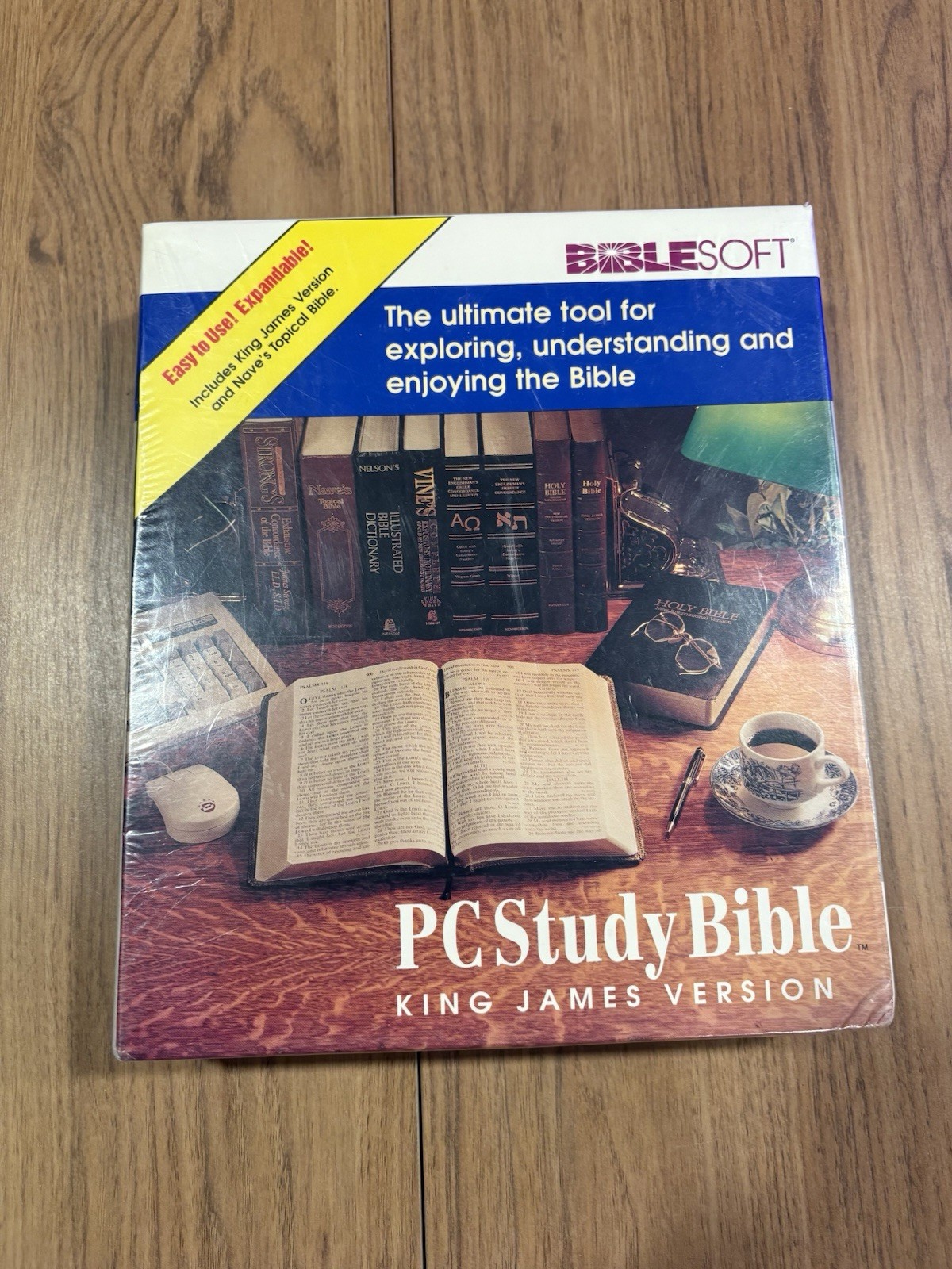 Vintage BibleSoft PC Study Bible v3.0 KJV Windows CD-ROM Library Plus NEW SEALED