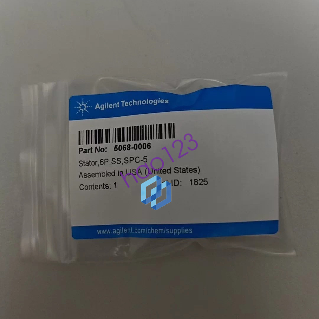 Agilent 5068-0006 Six-Port Valve Stator Head Brand NEW DHL/FedEx
