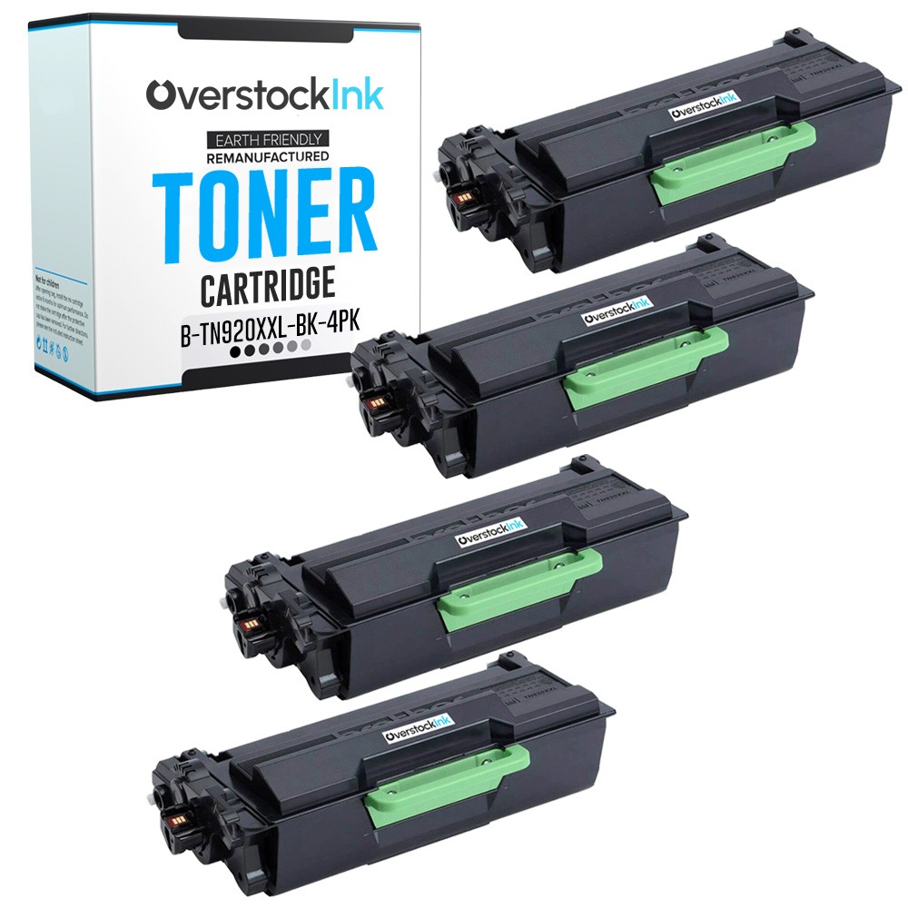 4PK Compatible OSI TN-920XXL Black Toner fits Brother HL-L6310DW L6415DW L5210DW