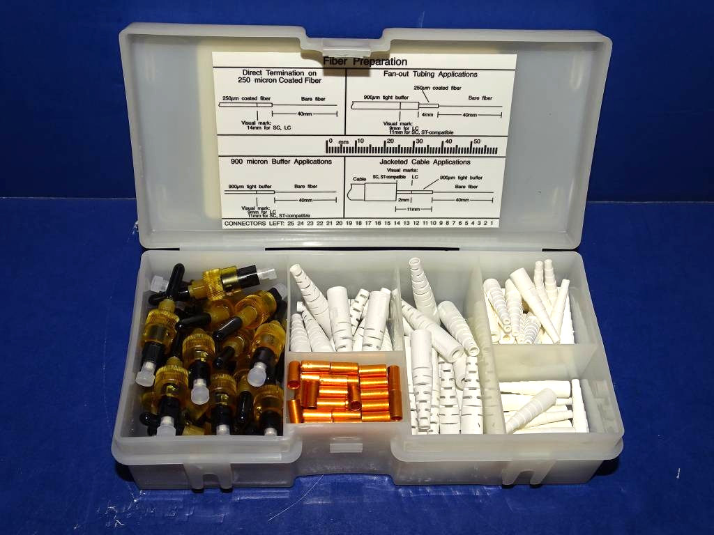 UNIT #14 *READ* Corning 95-200-51-Z UniCam Connectors SC, Organizer Pack *READ*