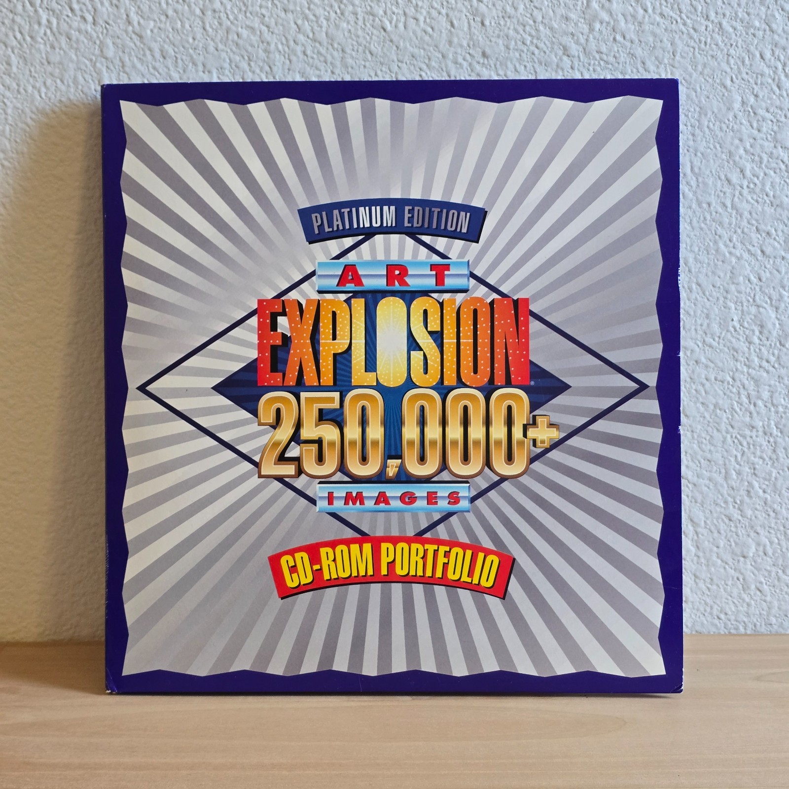 Art Explosion 250,000 Platinum Edition CD-ROM Portfolio Nova Development - DISCS