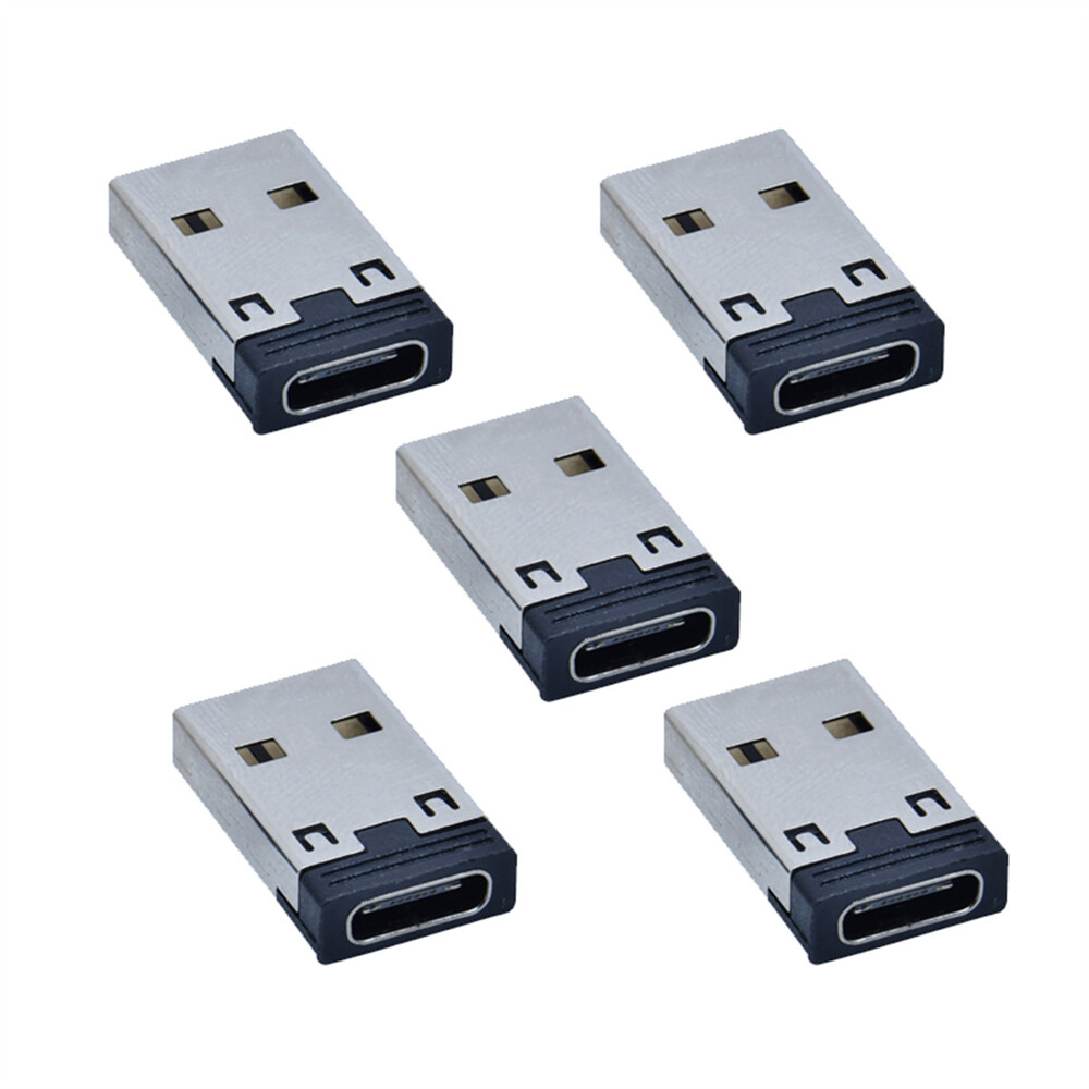Cablecy 5pcs/lot USB-C Type C Female to USB 2.0 A Male 480Mb Data Power Adapter