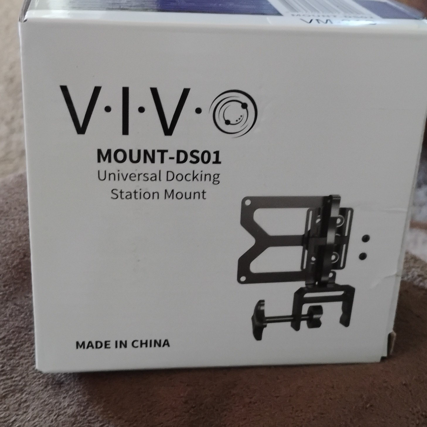 VIVO Desk Mount for Universal Docking Station MOUNT-DS01 Black