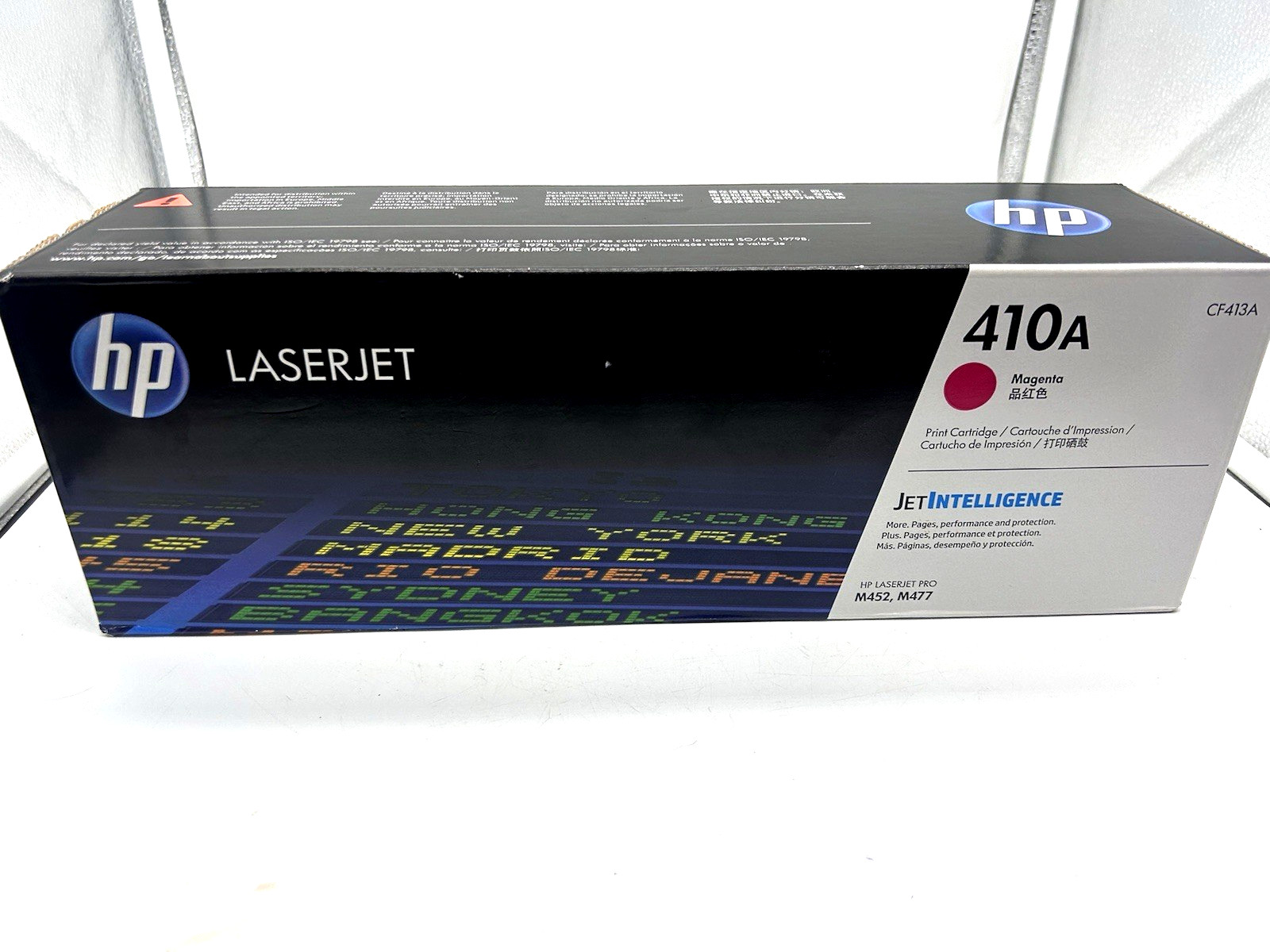 HP 410A Magenta LaserJet Toner Cartridge CF413A 0057C001 Genuine New Sealed
