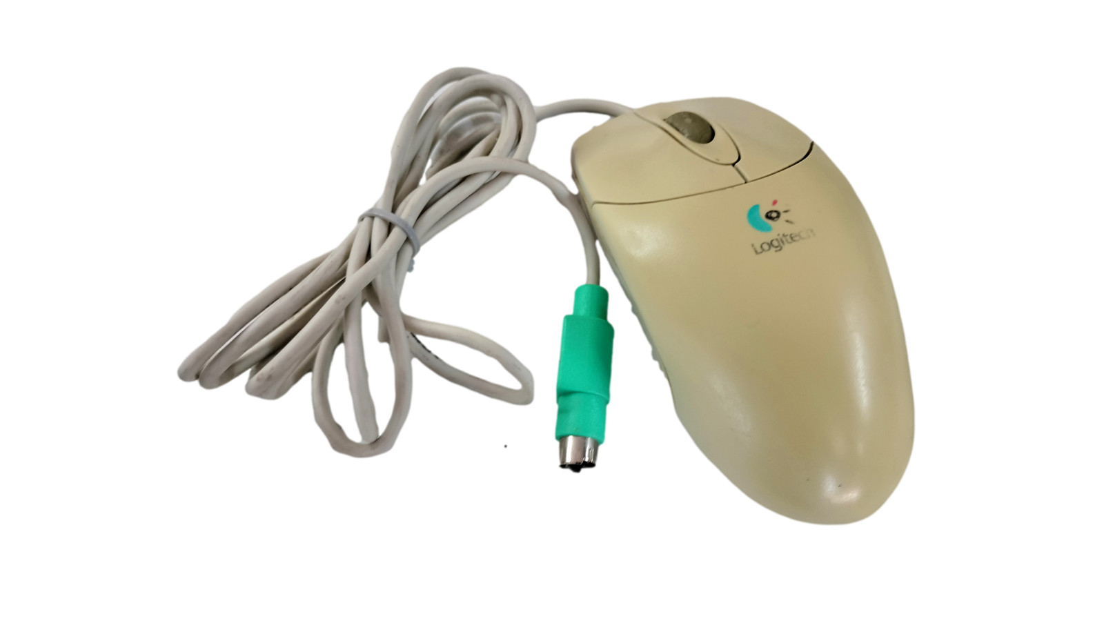 Vintage Logitech M-S48a PS/2 Ball Mouse