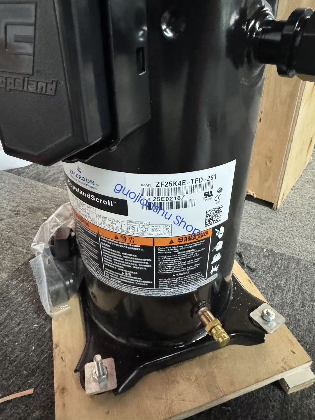 1PCS Brand NEW ZF25K4E-TFD-261 compressor Fast Shipping Via Fedex /DHL