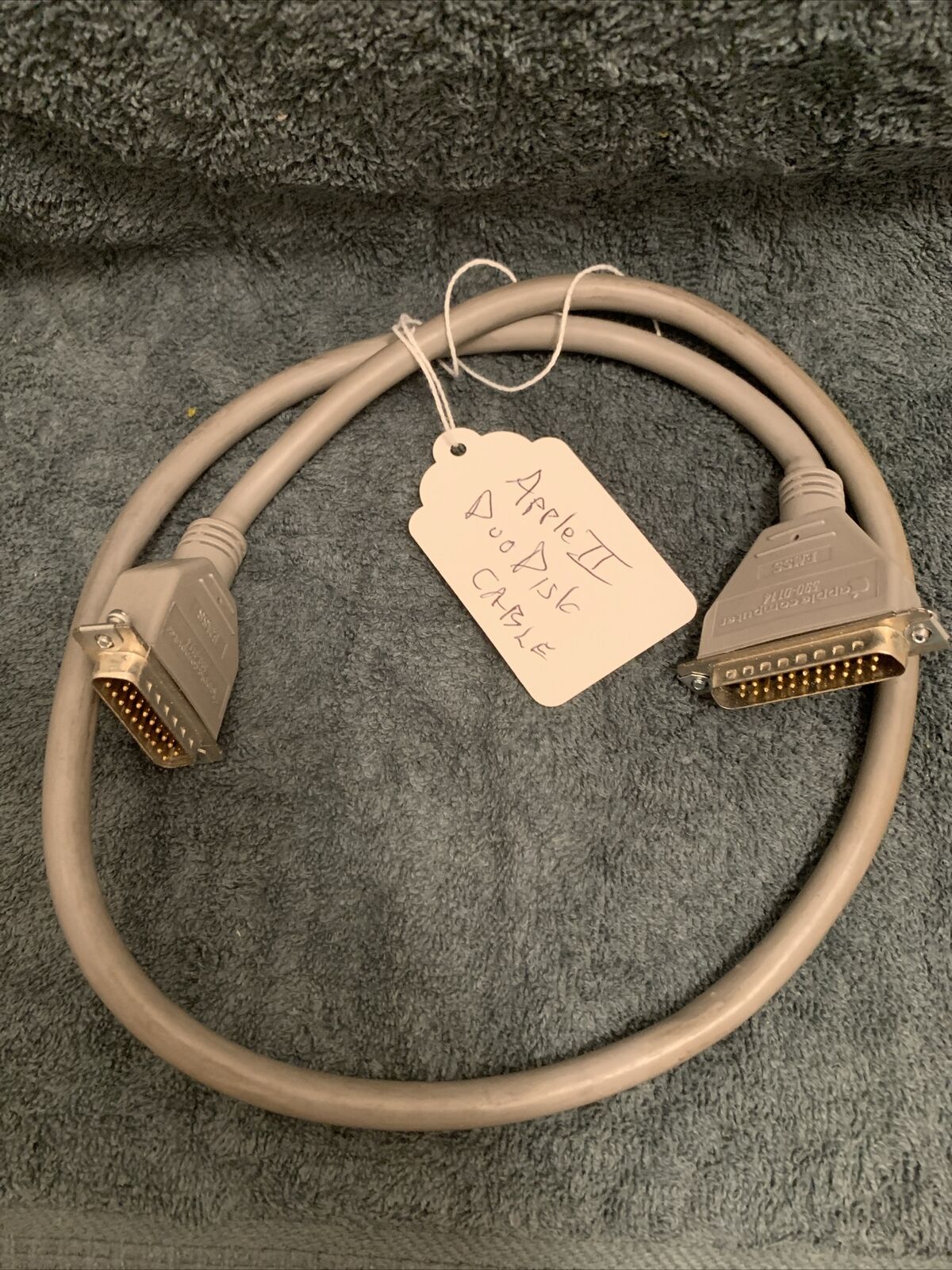 Vintage Apple Brand Cable for Apple ][ Duo Disk Drive