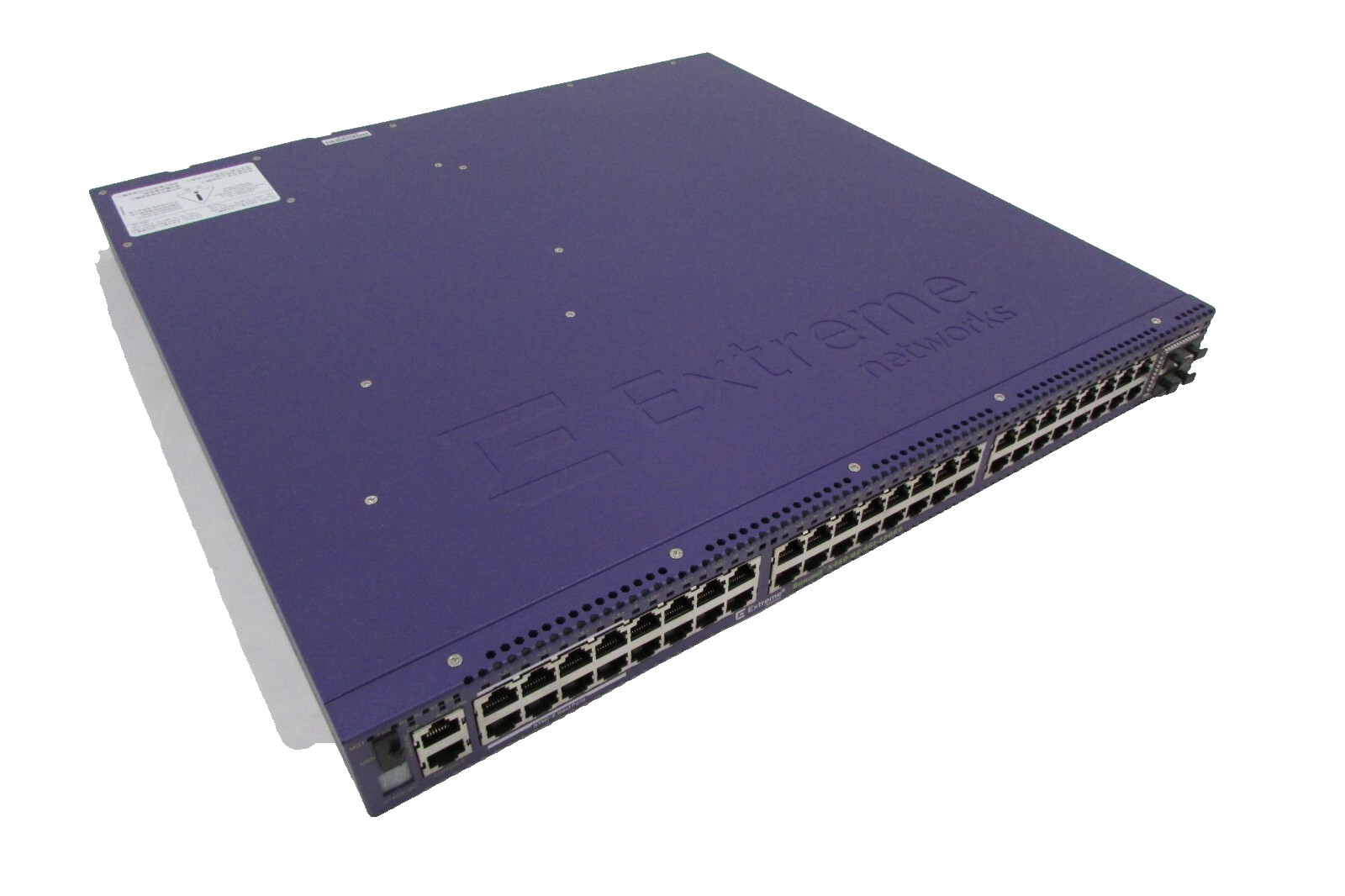 Extreme Summit X460-G2-48T-10GE4-Base 48-Port Ethernet Switch 16702 (no pwr/fan)