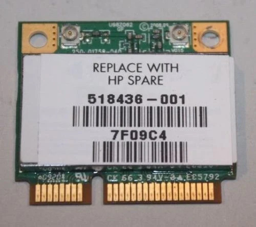 OEM Compaq CQ60 G60 CQ61 OEM HP G71 WiFi Card AR5B95-H-580101-001 518436-001