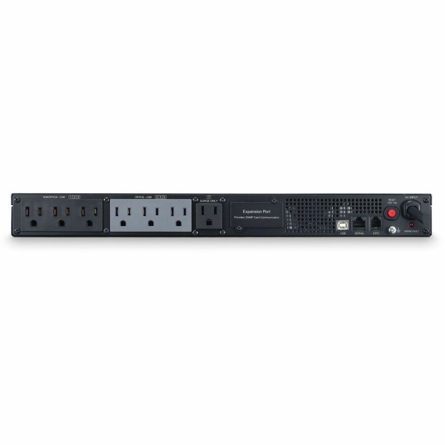 CyberPower PR500LCDRT1U Smart App Sinewave UPS Systems 500VA/400W, 120 VAC