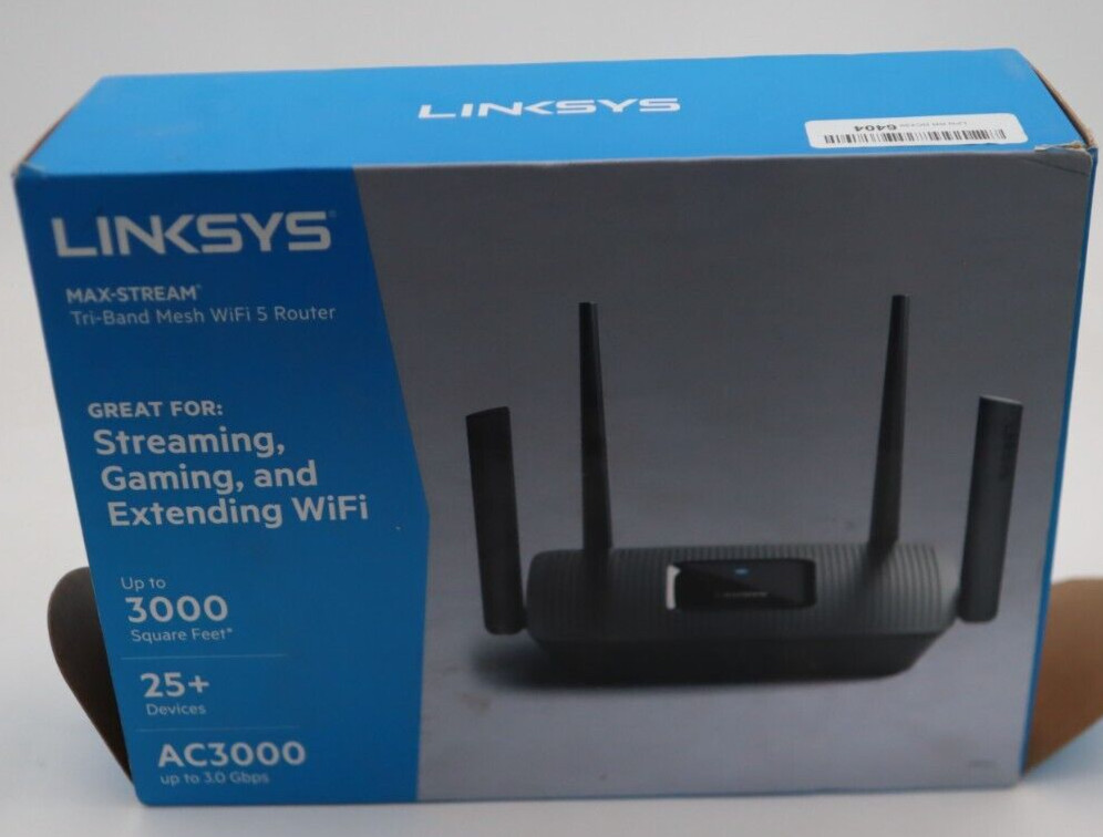 Linksys MR9000 Max-Stream Tri-Band AC3000 Mesh WiFi 5 Router 