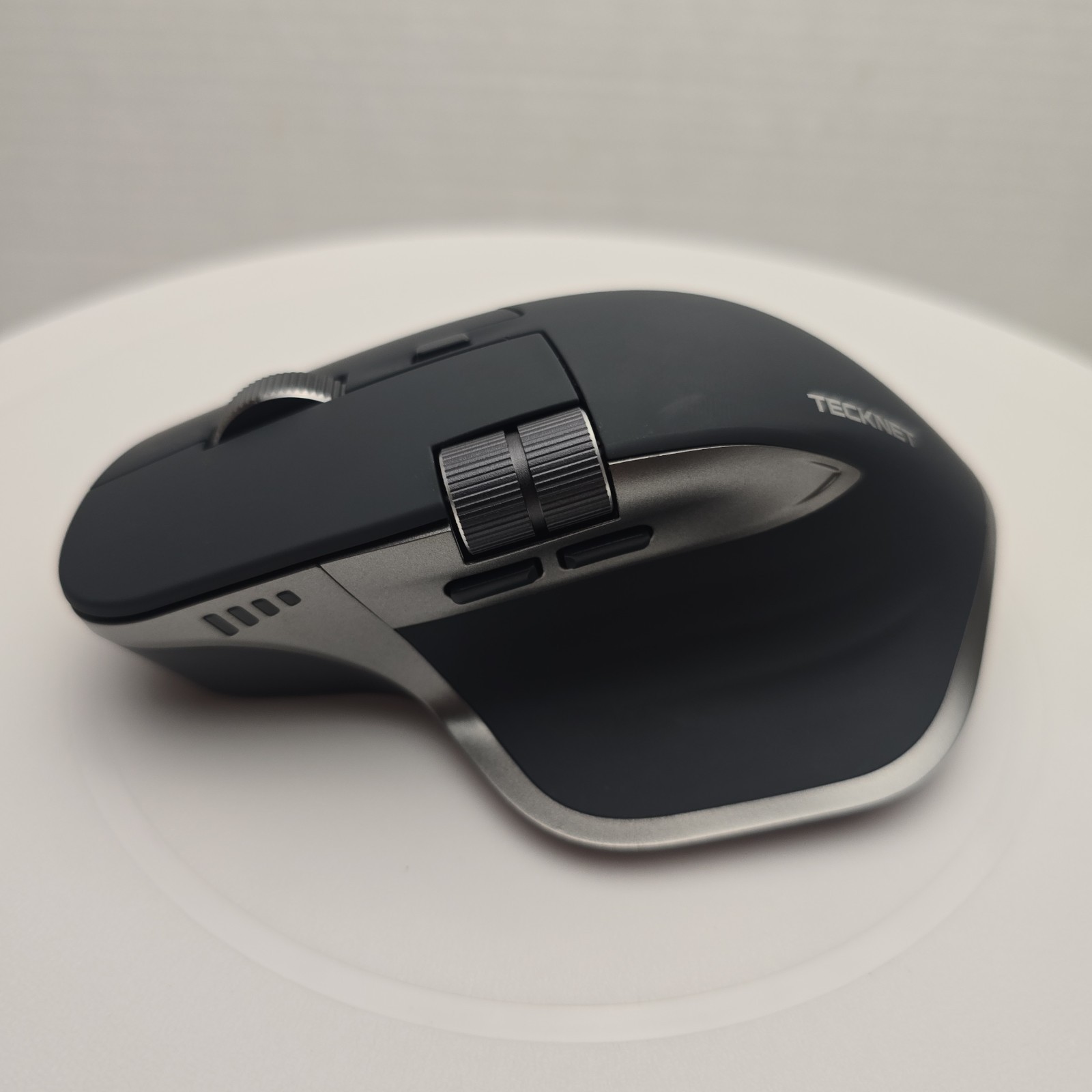 TECKNET Wireless Mouse, Bluetooth Mouse (BT5.3/5.0 & 2.4G) Rechargeable Open Box
