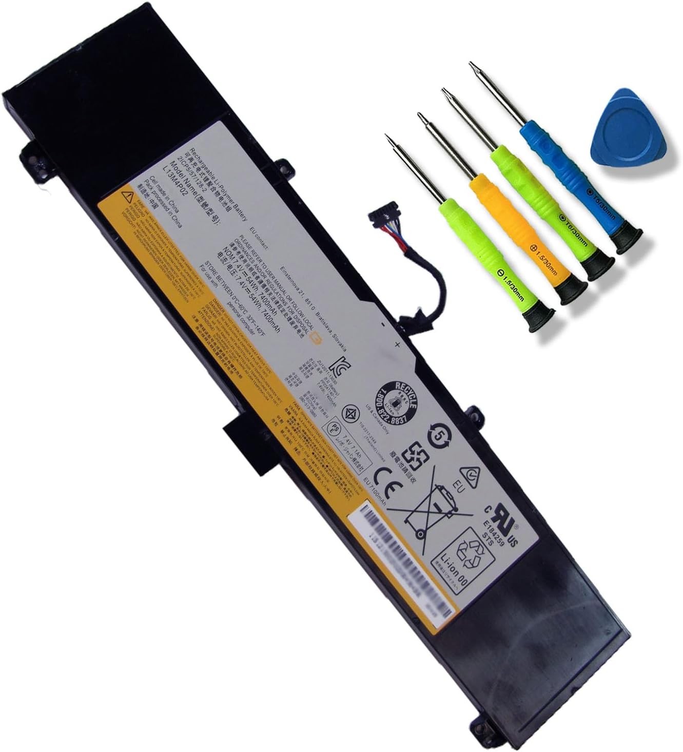 L13M4P02 L13N4P01 Laptop Battery Replacement for Lenovo Erazer Y50 Y50 70 Y50