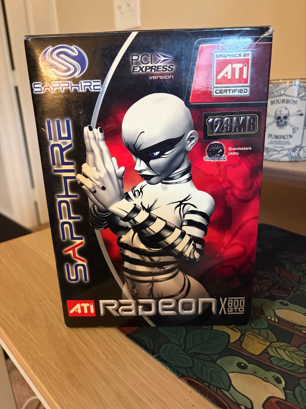 Retro Rare Vintage ATI Radeon X800 GTO Sapphire PCI Express Graphics Card